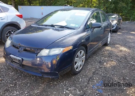2006 Honda Civic Lx из США, поврежденный, VIN 1HGFA16506L008091